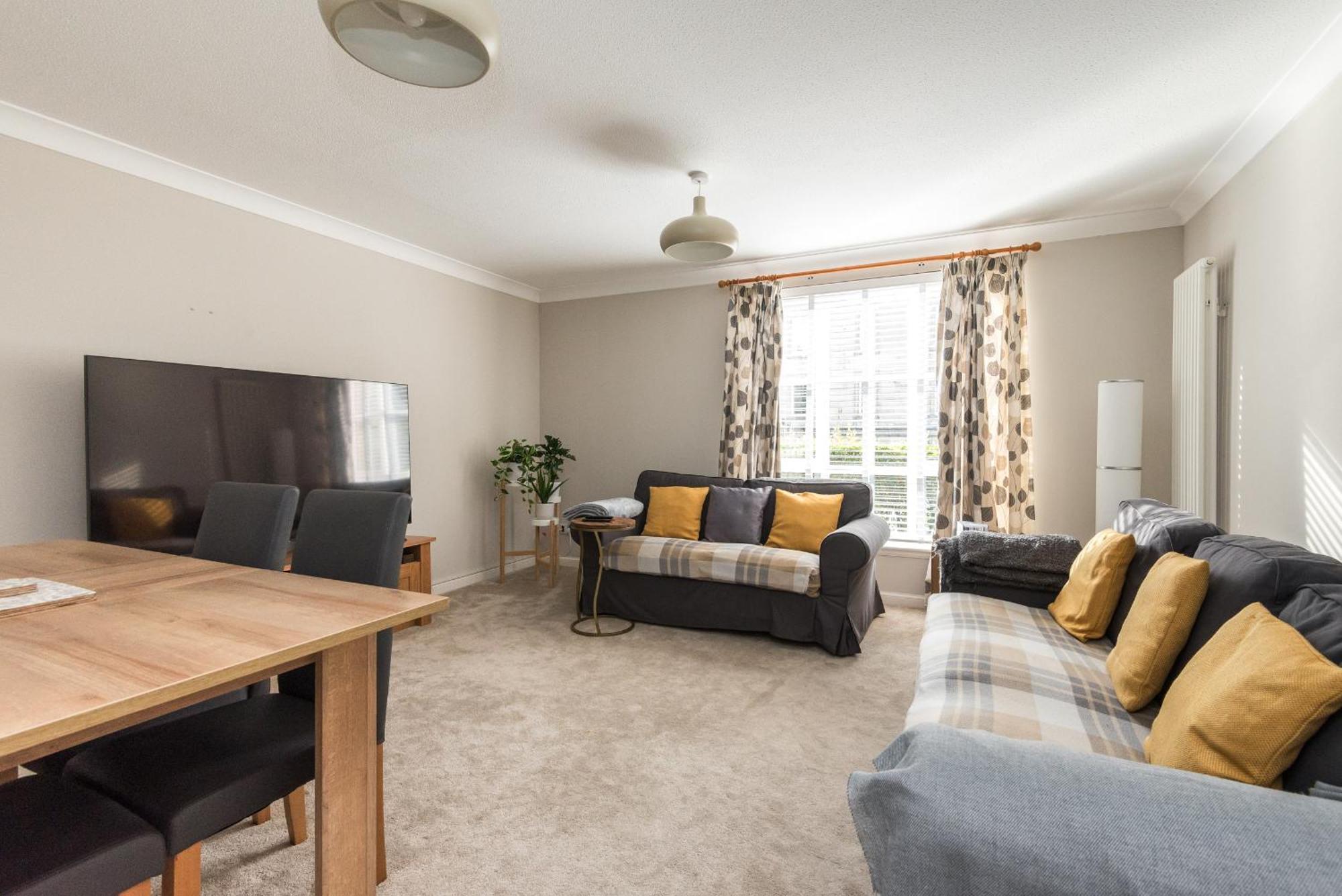 Roseburn Apartment, Edinburgh - 2 Bedrooms, Free Parking Buitenkant foto