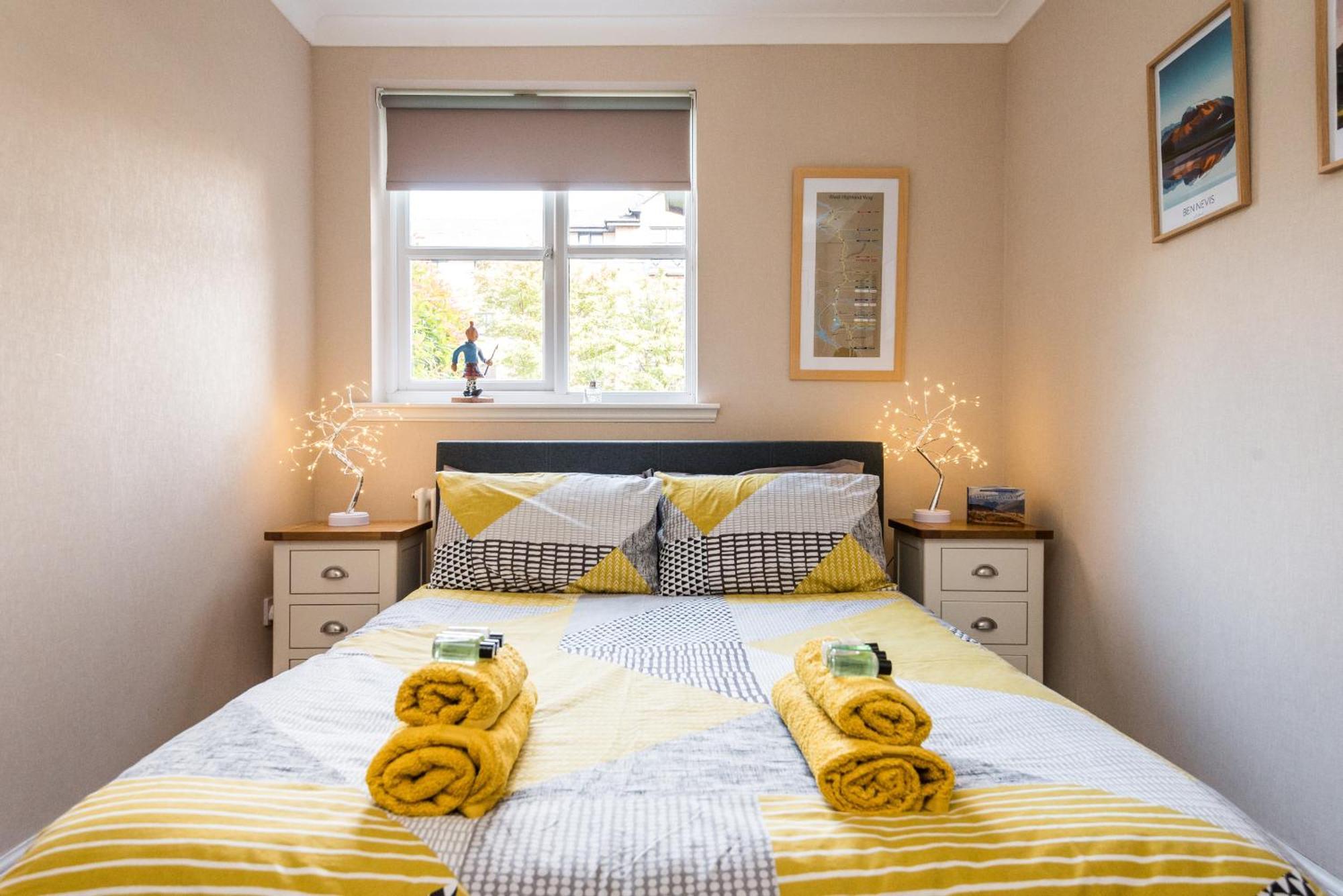 Cosy Roseburn Apartment, Edinburgh - 2 Bedrooms, Free Parking Buitenkant foto