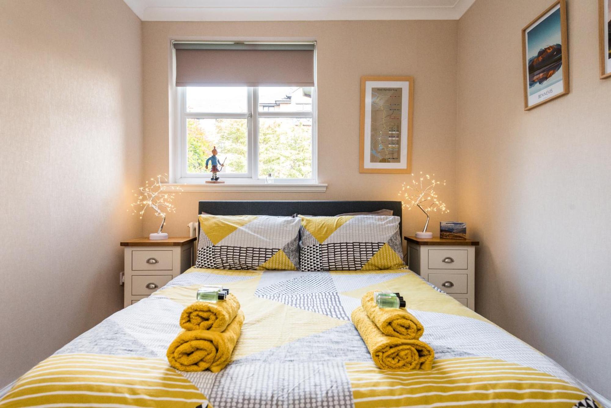 Roseburn Apartment, Edinburgh - 2 Bedrooms, Free Parking Buitenkant foto