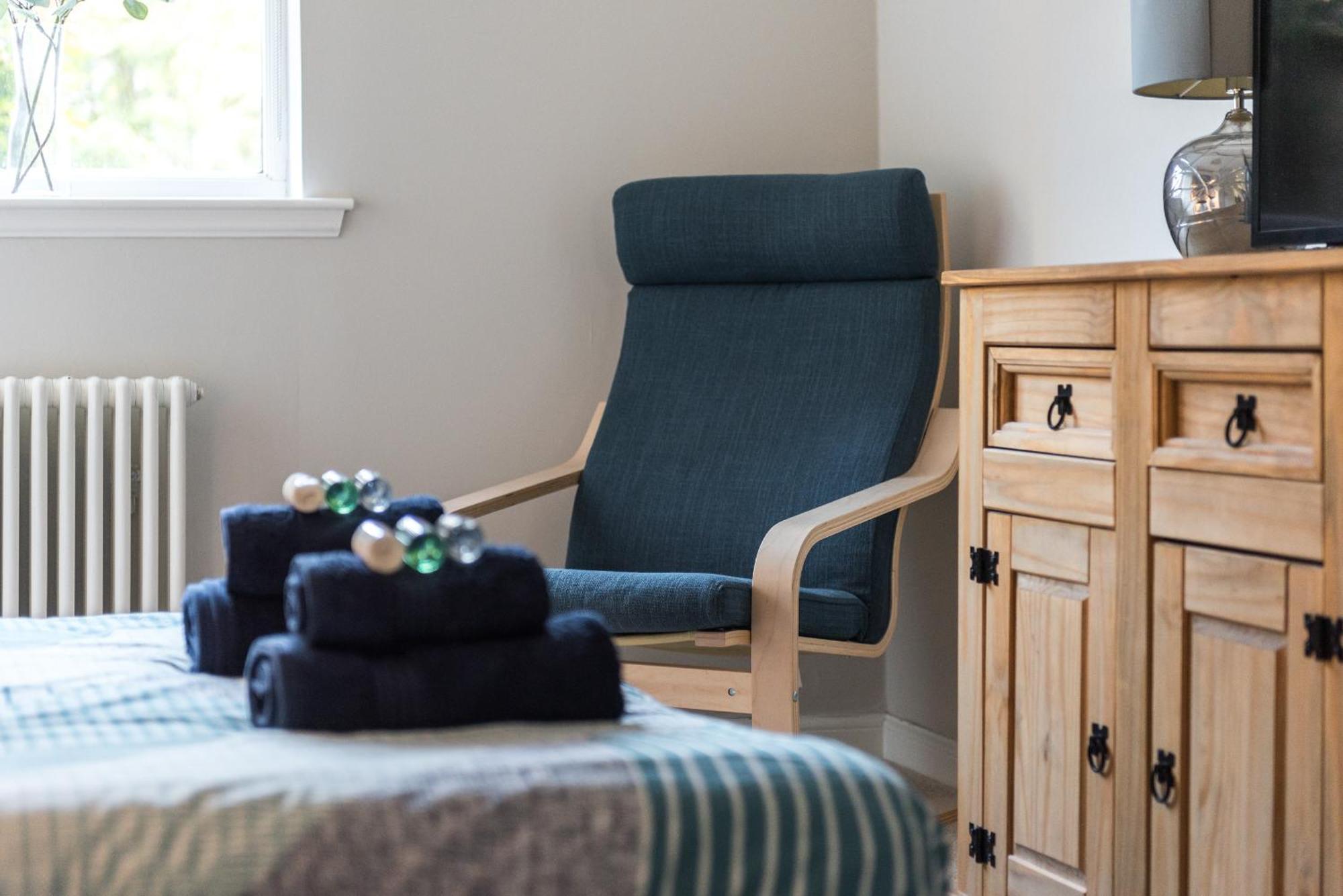 Cosy Roseburn Apartment, Edinburgh - 2 Bedrooms, Free Parking Buitenkant foto